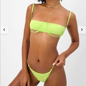 NWOT Frankies Bikini top size small sold out!